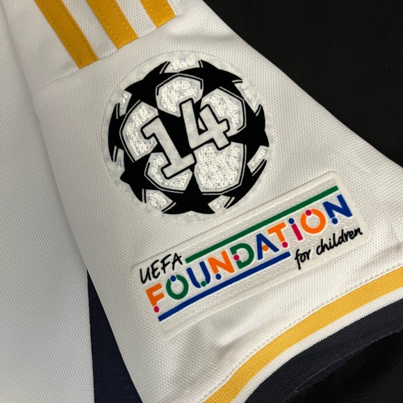 Modric #10 Real Madrid 23/24 UCL S/M home jersey white Luka - Picture 3 of 6